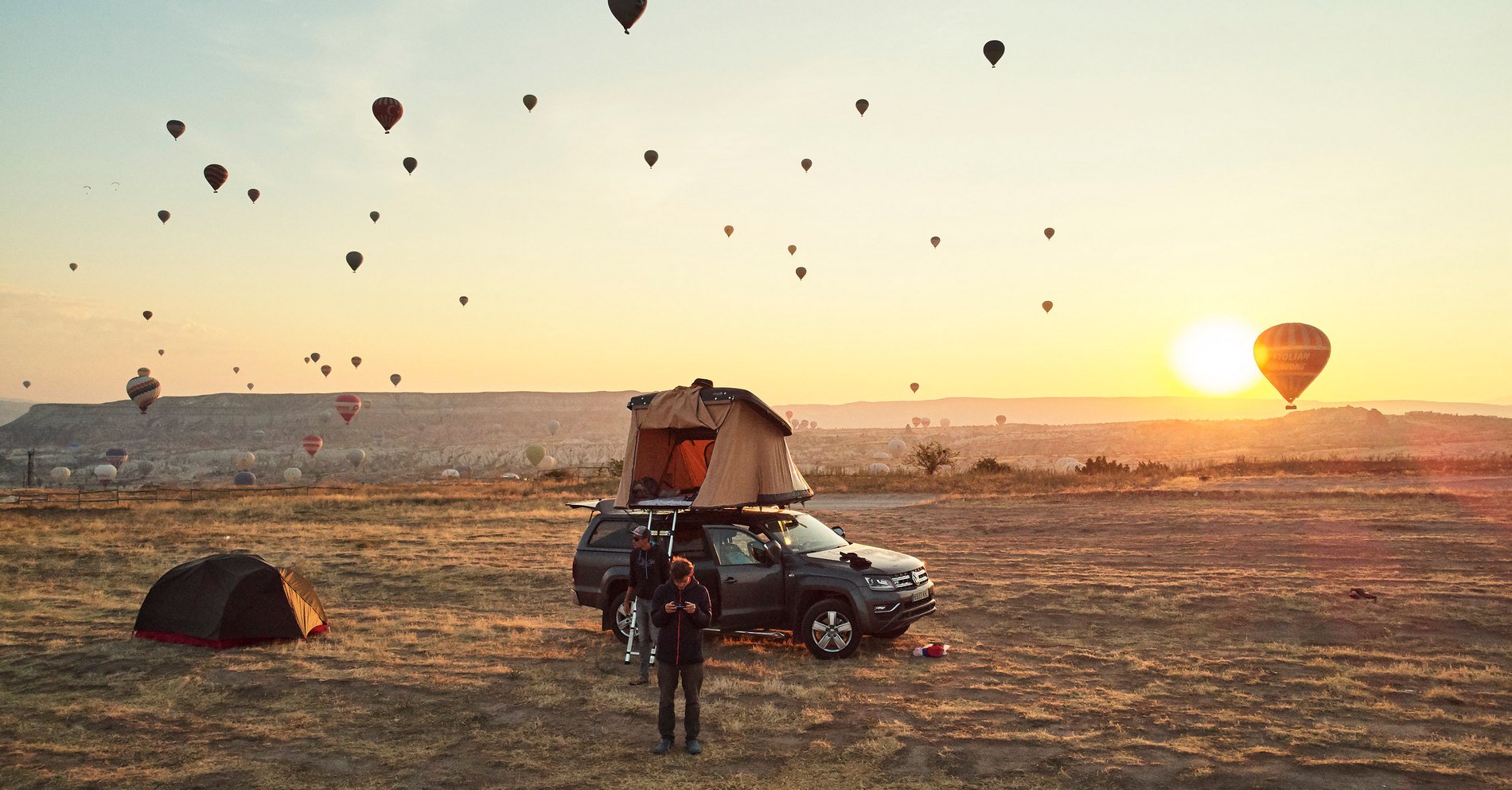 Montgolfière dans le Capadoce Turquie