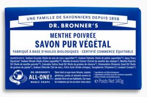 Savon solide pour se laver en bivouac