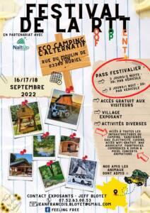 Affiche festival de la Roof Top Tent Affiche festival de la Roof Top Tent