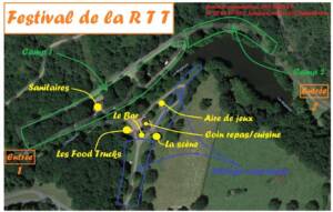Plan festival de la tente de toit Plan festival de la tente de toit