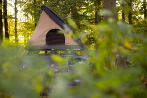 Tente Duö en forêt